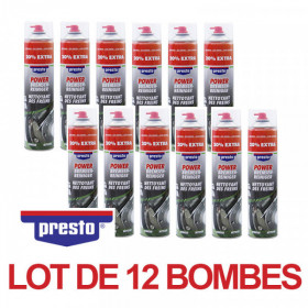 photo-12 bombes de produit nettoyant pour freins - Voiture - Moto - Sans acétone - Presto