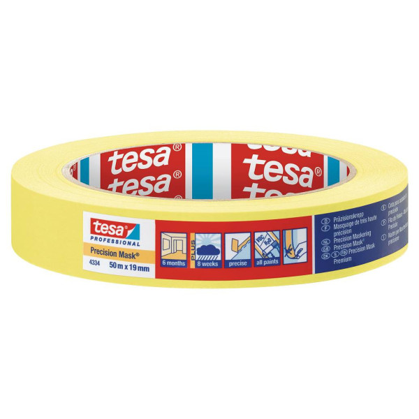 photo-Ruban de masquage de précision standard Tesa 4344 50m x 19mm