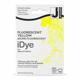 Teinture textile en sachet soluble iDye Natural – Jaune fluorescent 405 – 14 g – Jacquard