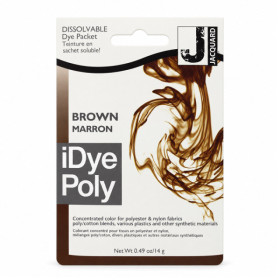 Teinture textile en sachet soluble iDye Poly – Marron 453 – 14 g – Jacquard
