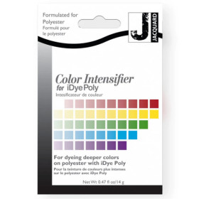 Intensificateur de couleur pour teinture iDye Poly – 14 g – Jacquard