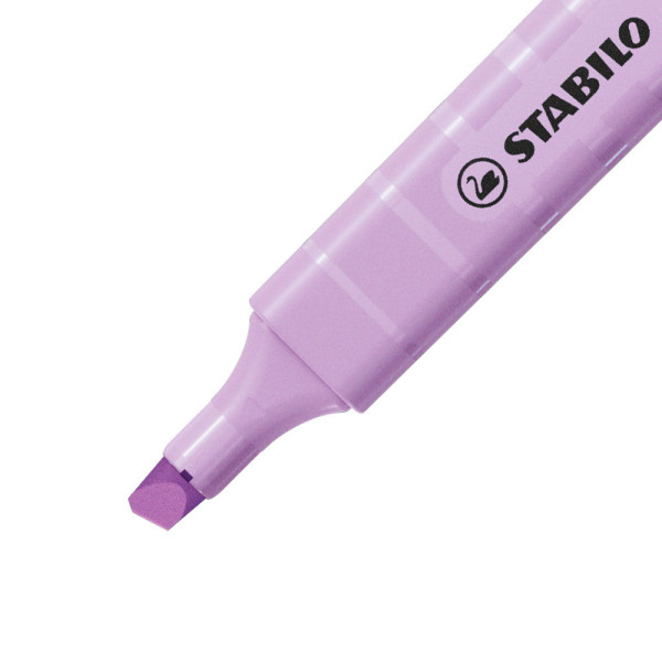 Surligneur violet pastel - STABILO Swing cool - brume de lilas