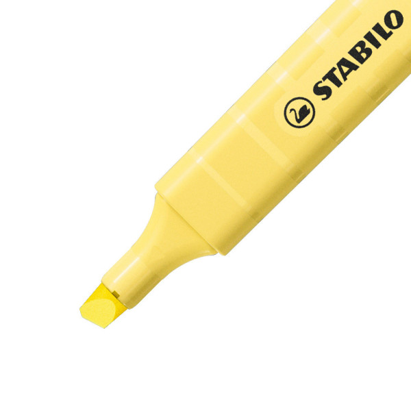 Surligneur crème de jaune - STABILO Swing cool