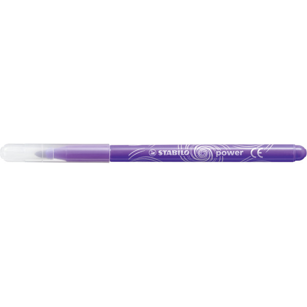 Etui carton de 12 feutres de coloriage STABILO power - pointe moyenne