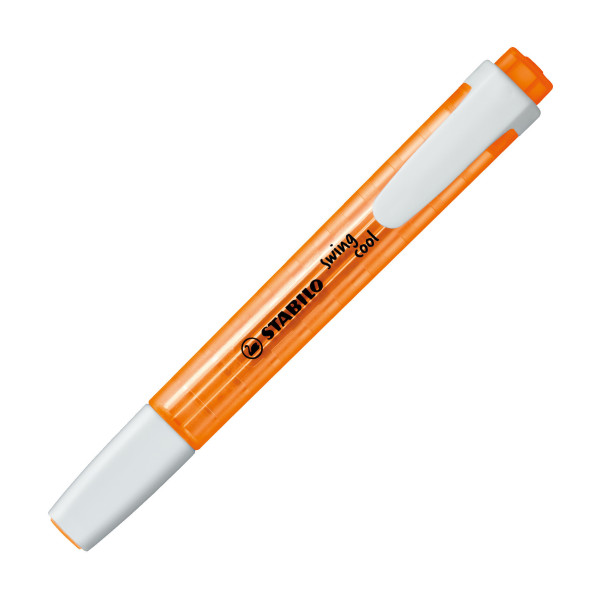 photo-Surligneur orange fluo - STABILO Swing cool