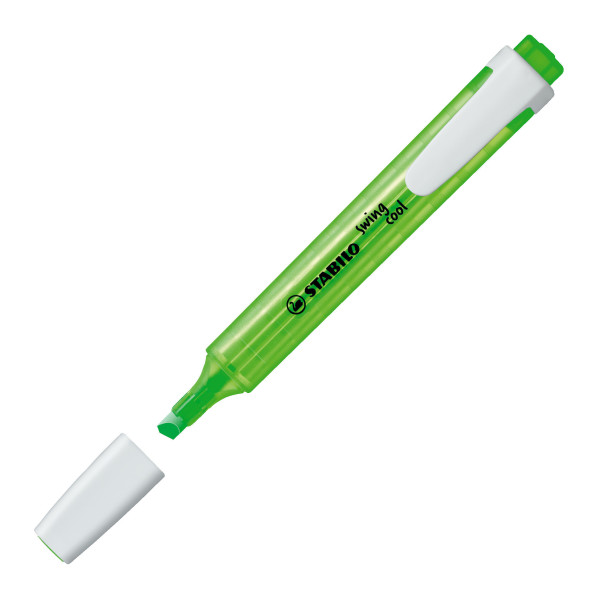 Surligneur vert fluo - STABILO Swing cool