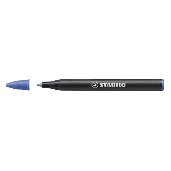 Boîte de 3 recharges STABILO EASYoriginal - pointe moyenne 0,5 mm - encre bleue effaçable