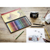 Boîte métal de 24 crayons de couleur STABILO Original