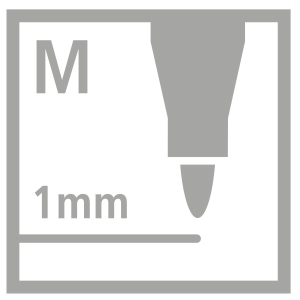 Boîte métal de 20 feutres de dessin STABILO Pen 68 décor premium