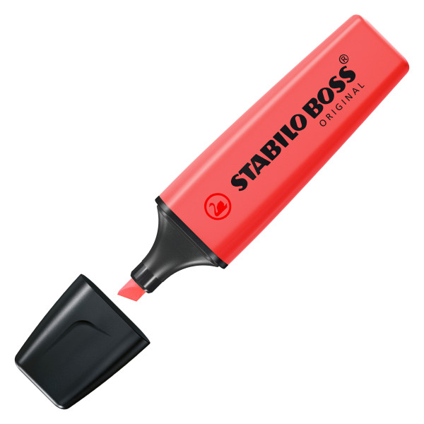 Surligneur - STABILO BOSS ORIGINAL - Rouge