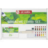 Coffret d’initiation à la gouache Talens Art Creation – 12 tubes de 12 ml et accessoires