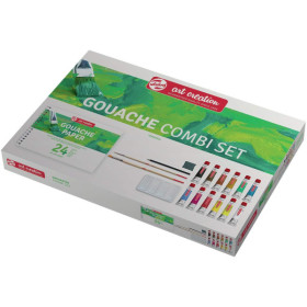 Coffret d’initiation à la gouache Talens Art Creation – 12 tubes de 12 ml et accessoires