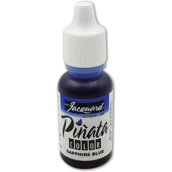 Encre à alcool Piñata Jacquard – Bleu saphir Sapphire Blue n°017