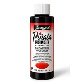 Encre à alcool Piñata Jacquard – Rouge Noël Santa Fe Red n°007 – 118 ml