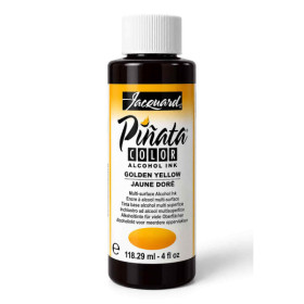 Encre à alcool Piñata Jacquard – Jaune doré Golden Yellow n°004 – 118 ml