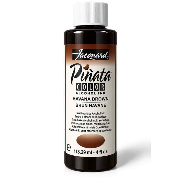 Encre à alcool Piñata Jacquard – Brun havane n°027 – 118 ml