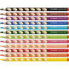 Etui carton de 12 crayons de couleur STABILO EASYcolors - droitier