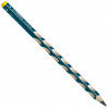 photo-Crayon graphite STABILO EASYgraph HB gaucher - bleu ardoise