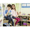 Crayon graphite STABILO EASYgraph HB gaucher - bleu ardoise