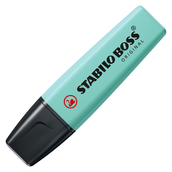 photo-Surligneur - STABILO BOSS ORIGINAL - Pastel - Touche turquoise