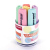 photo-Pot de 6 surligneurs STABILO BOSS ORIGINAL Pastel - assortiment pastel