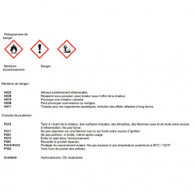 Bombe de graisse au bisulfure de molybdène - Pièces mécaniques - 400ml - Ambro-Sol