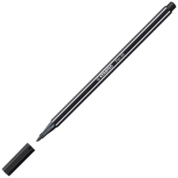 Etui carton de 24 feutres de dessin STABILO Pen 68 ARTY - pointe moyenne