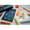 Etui carton de 10 crayons de couleur STABILO woody 3 in 1 ARTY + 1 taille-crayon