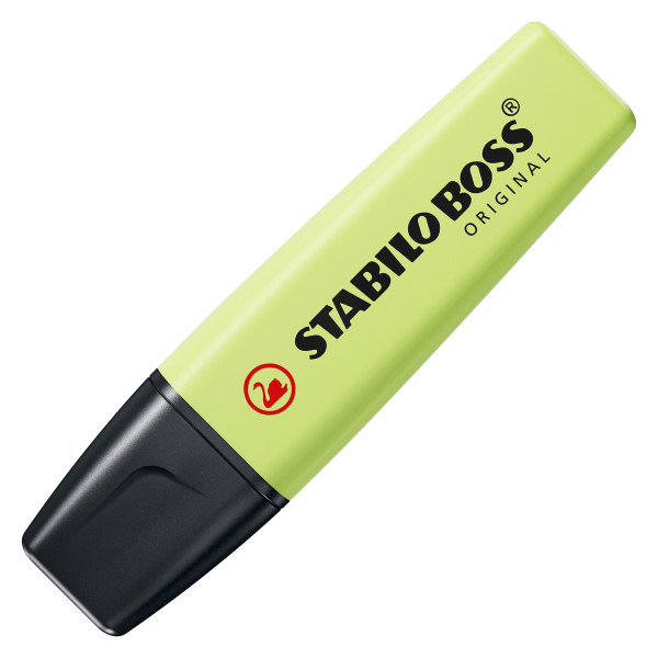 photo-Surligneur - STABILO BOSS ORIGINAL - Pastel - Zeste de citron vert