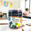 Feutres de coloriage - Pointe fine - Lavable - Sceau de 100 feutres - Ulmann