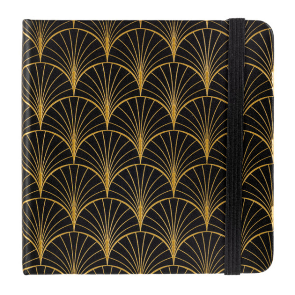 Carnet - Croquis - Dessin - Notes - 12x12cm - 80pages - Couverture art déco