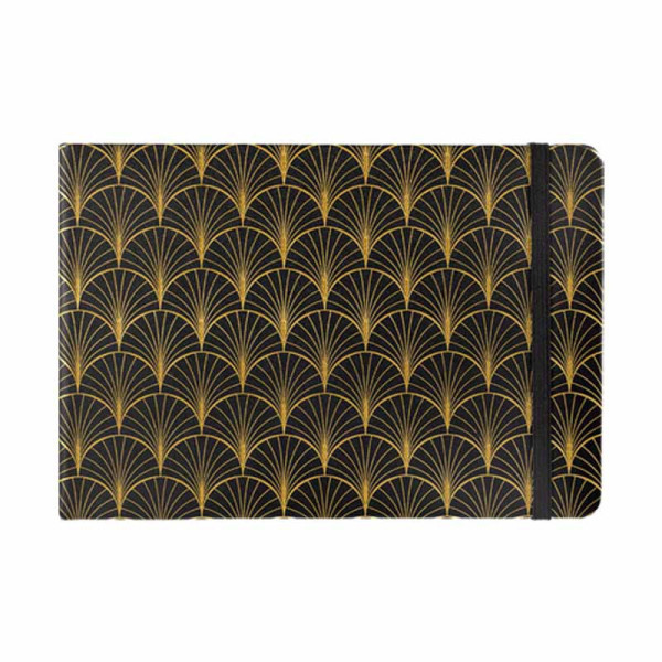 Carnet - Croquis - Dessin - Notes - 21x14,8cm - 80pages - Couverture art déco