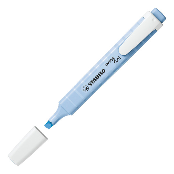 Surligneur STABILO swing cool Pastel - nuage de bleu