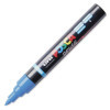 Marqueur POSCA - Bleu clair - Pointe brush - PC5BR - Tous supports