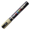 Marqueur POSCA - Beige - Pointe brush - PC5BR - Tous supports