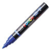 Marqueur POSCA - Bleu foncé - Pointe brush - PC5BR - Tous supports