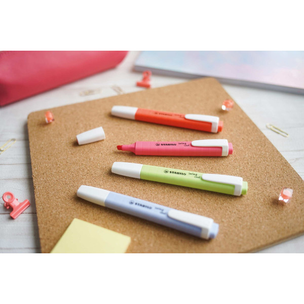 Surligneur STABILO swing cool Pastel - pétale de rose