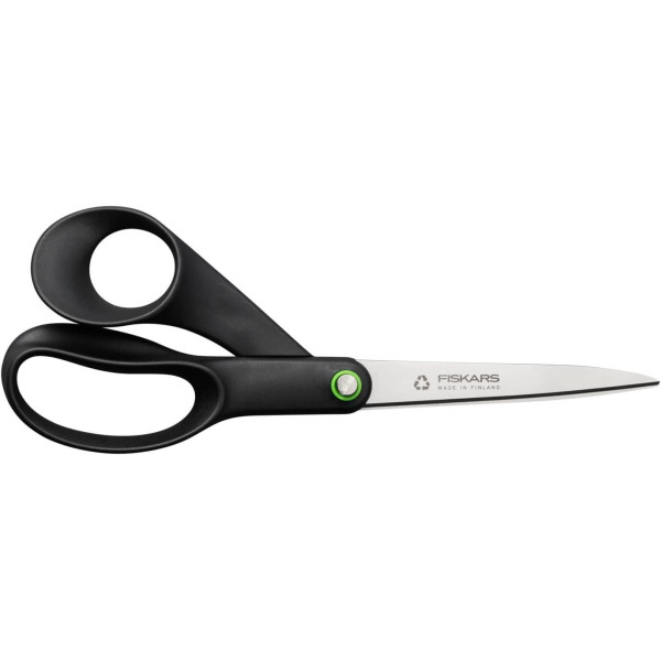 Ciseaux - Fiskars - Polyvalent - Pour droitier - 21 cm - Noir