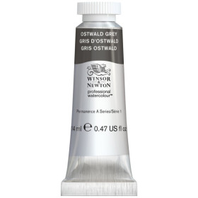 Peinture aquarelle - Gris Ostwald - 428 - Extra-fine - Winsor et Newton - 14ml
