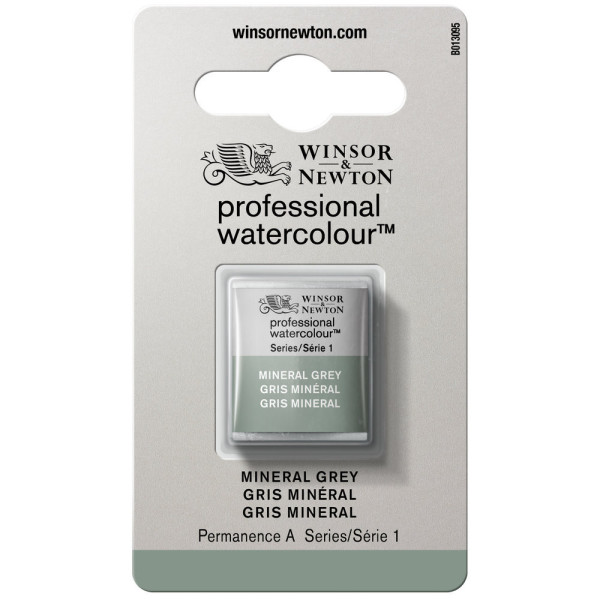 Aquarelle Professionnelle Extra-Fine - 1/2 Godet - Gris minéral - 427 - Winsor Et Newton