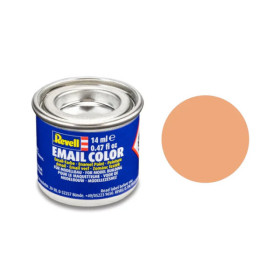 Peinture émail - Chair mat - Maquette - Modélisme - Revell - Pot 14ml