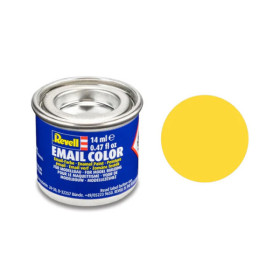 Peinture émail - Jaune mat - RAL 1017 - Maquette - Modélisme - Revell - Pot 14ml