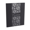 Livre d'or - 27x22cm - Grand format - Couverture rigide noir - 100 pages blanches - Exacompta