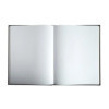 Livre d'or - 27x22cm - Grand format - Couverture rigide noir - 100 pages blanches - Exacompta