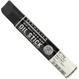 Oil Stick Sennelier Noir de Mars n°759 – bâton de peinture à l’huile 38 ml