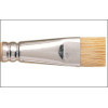 Brosse plate courte Raphaël Oléo série 3630 n°10 – Soies de porc blanches