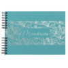 Album photo Titane turquoise à spirales – 150 photos 10 x 15 cm