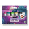 Coffret de 6 tubes de gouache extra-fine Linel – Sélection Fantasy par Pawm – Lefranc Bourgeois