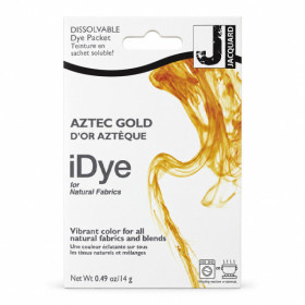 Teinture textile en sachet soluble iDye Natural – Or aztèque 425 – 14 g – Jacquard