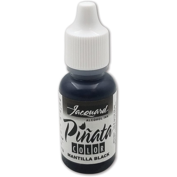 Encre à alcool Piñata Jacquard – Noir voilé Mantilla Black n°031